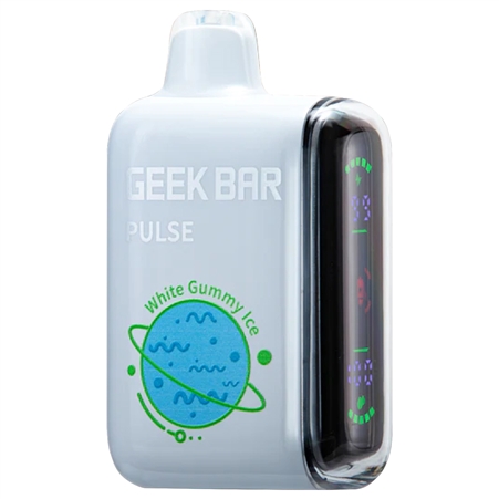 VPEN-1210-WGI Geek Bar Pulse Kit | 15k Puffs | 5ct | White Gummy Ice
