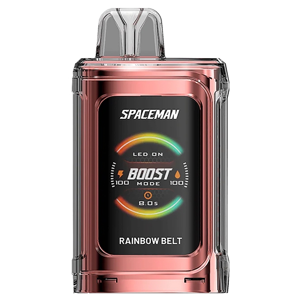 VPEN-1216-RB Smok Spaceman Prism 20K | 20,000 Puffs | Recharge | 18ML | 5% | 5 Pack | Rainbow Belt