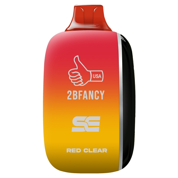 VPEN-1222 2BFancy SE18000 | 18k Puffs | 5ct | Red Clear Unflavored