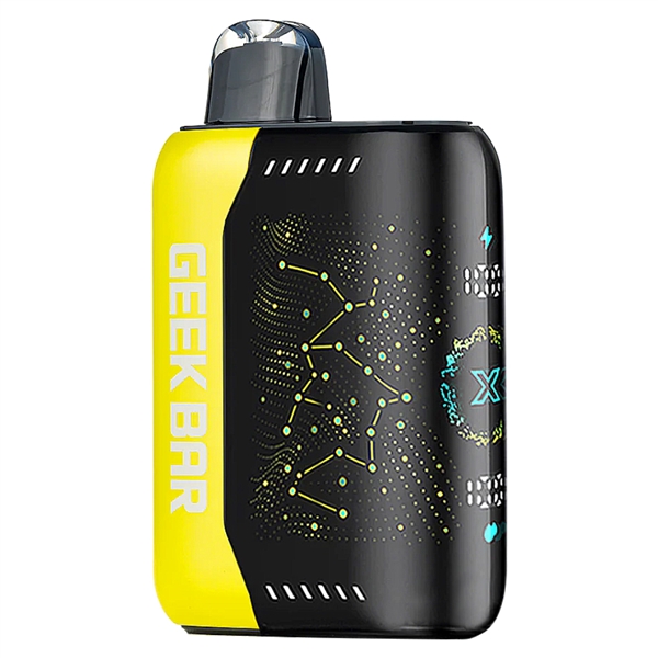 VPEN-1231 Geek Bar Pulse X | 25k Puffs | Rechargeable | 18ML | 5% | 5 Pack | Lemon Heads