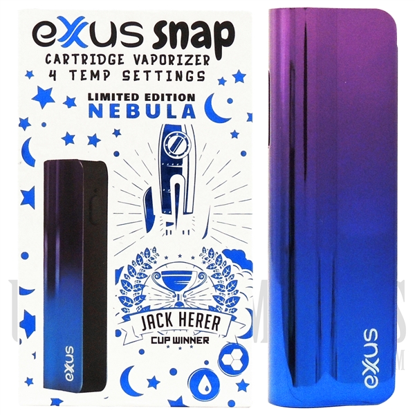 VPEN-13396 Exxus Snap Limited Edition | VV Variable Voltage Cartridge Vaporizer | Jack Herer Cup Winner | Nebula