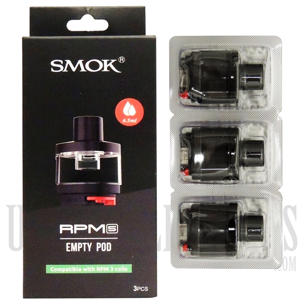 VPEN-2.20 Smok RPM 5 Empty Pods | 6.5ml | 3 Pcs