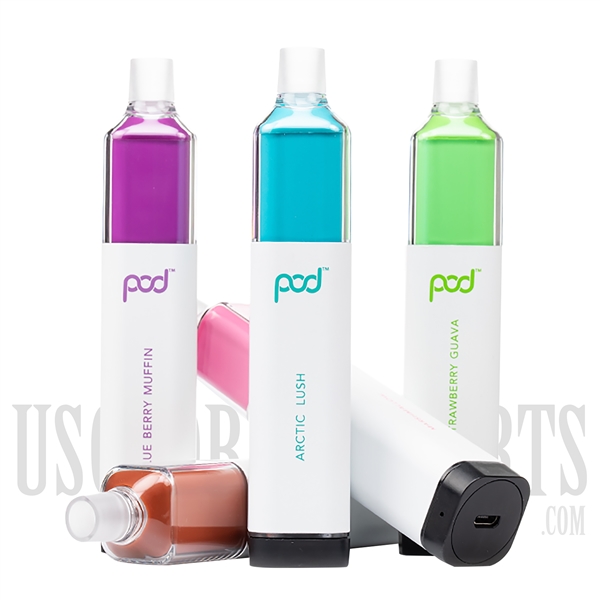 VPEN-4441 Pod Mesh Disposable Vape | 5500 Puffs | 12ML | 5.5% | 10 Pack | Many Flavor Options
