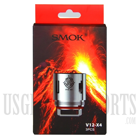 VPEN-627 SMOK V12-X4 Replacement Coils. 3pcs