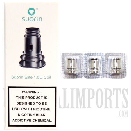 VPEN-665888 Suorin Elite 1.0 Coil | 3 Per Pack | Individual or 20 Packs Display Box