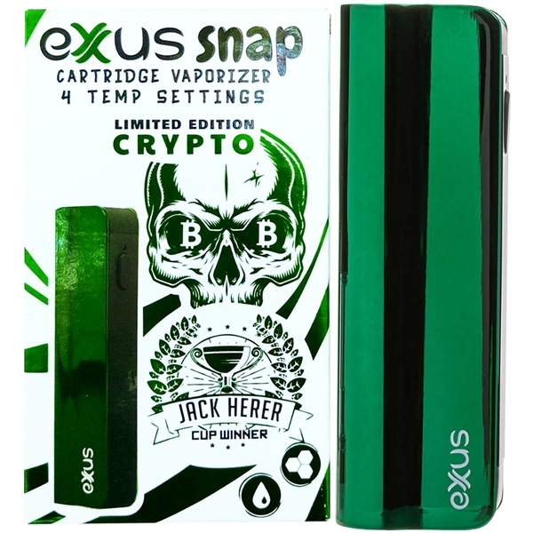 VPEN-7588 Exxus Snap Limited Edition | VV Variable Voltage Cartridge Vaporizer | Jack Herer Cup Winner | Crypto