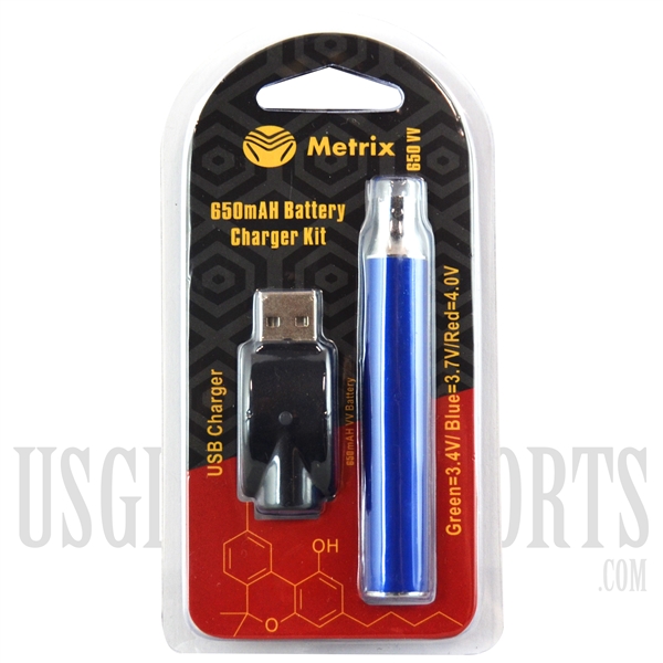 VPEN-854 Metrix 3.5"  650 mAH Battery Charger Kit. 4 Color Options