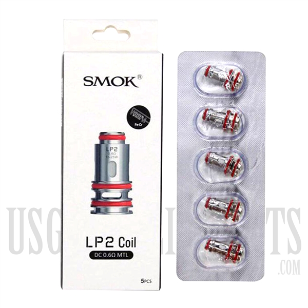 VPEN-8879902 SMOK LP2 Coils. DC 0.6ohm. 5 Pieces