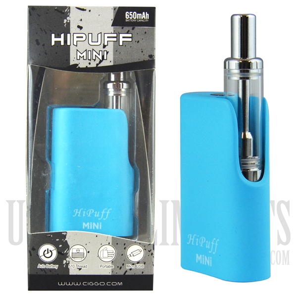 VPEN-929 HiPuff Mini. Vape Device For Saltnic, CBD and THC Oil
