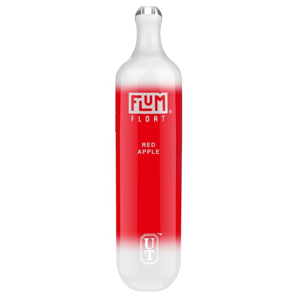 VPEN-978455-RA Flum Float | 3000 Puffs | 8ML | 5% | 10 Pack | Red Apple