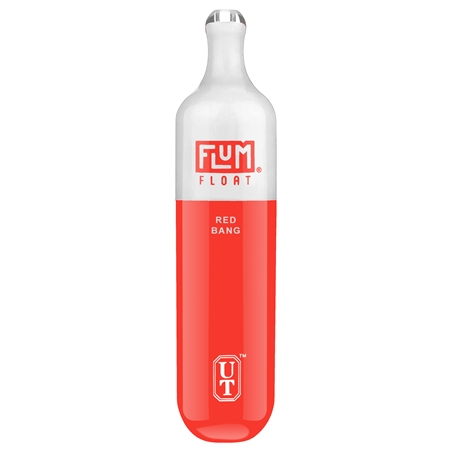 VPEN-978455-RB Flum Float | 3000 Puffs | 8ML | 5% | 10 Pack | Red Bang