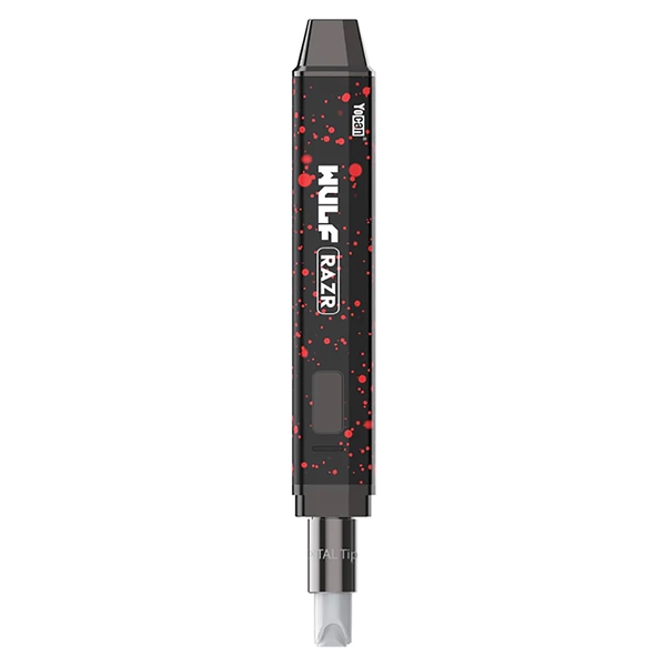 VPEN-98055-BRS WULF Razr Nectar Collector & Hot Knife | Limited Edition | Black-Red Spatter