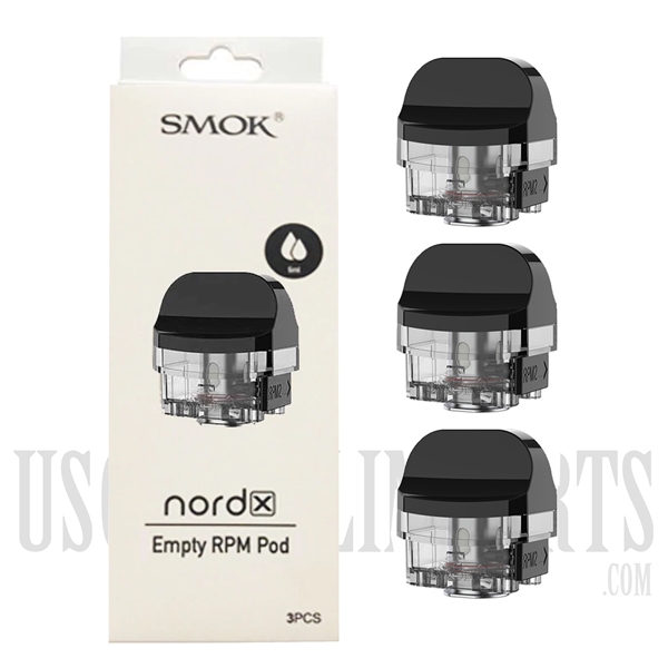 VPEN-98765432 SMOK Nord X Empty RPM Pod. 3 Pieces