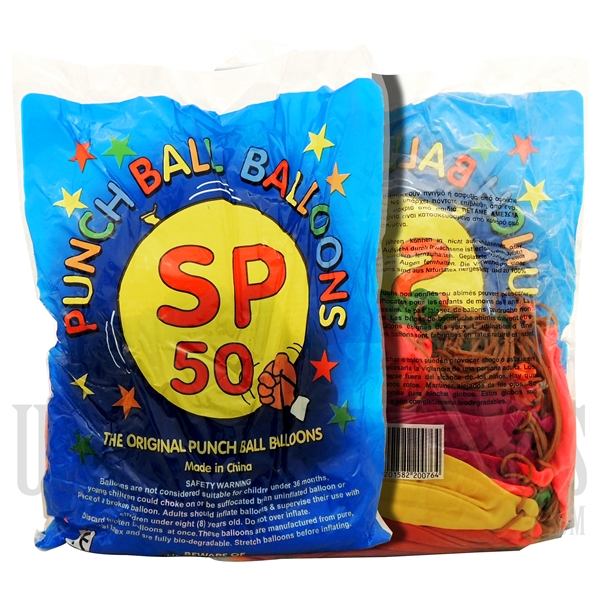 WI-05 Punch Ball Balloons | SP 50 | 50ct