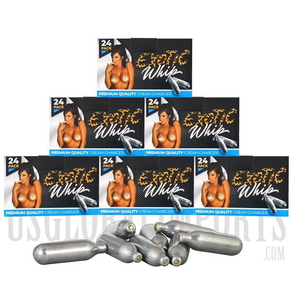 WI-22 Exotic Whip Aluminum Cream Chargers. 25 Boxes, 24pcs each box