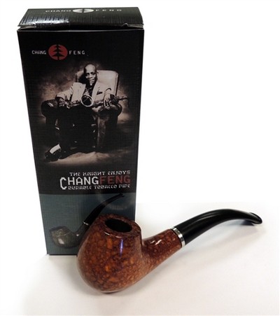 WP-12 Tobacco Pipe | Brown Marble