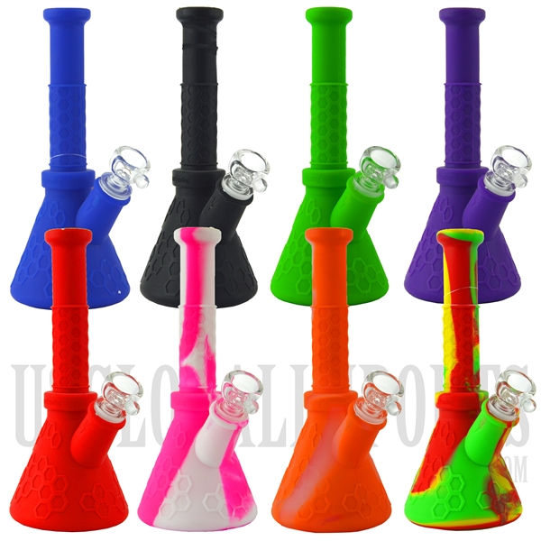 WP-1782 8.5" Hobee Waxmaid Silicone Water Pipe