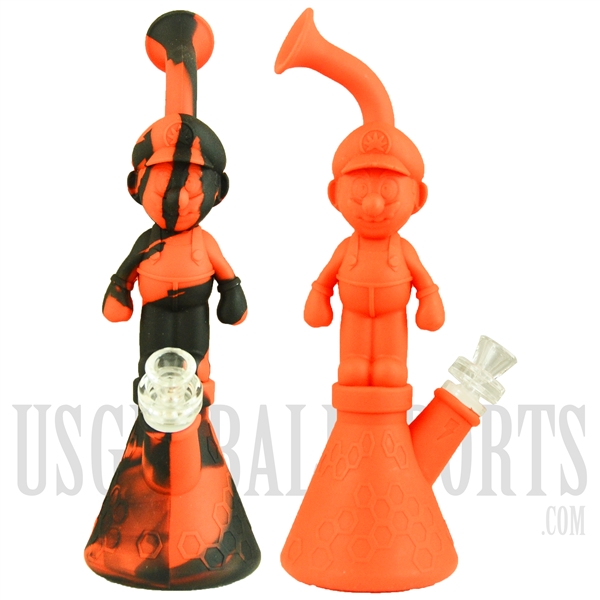 WP-1828 11.5" Silicone Famous Character Water Pipe