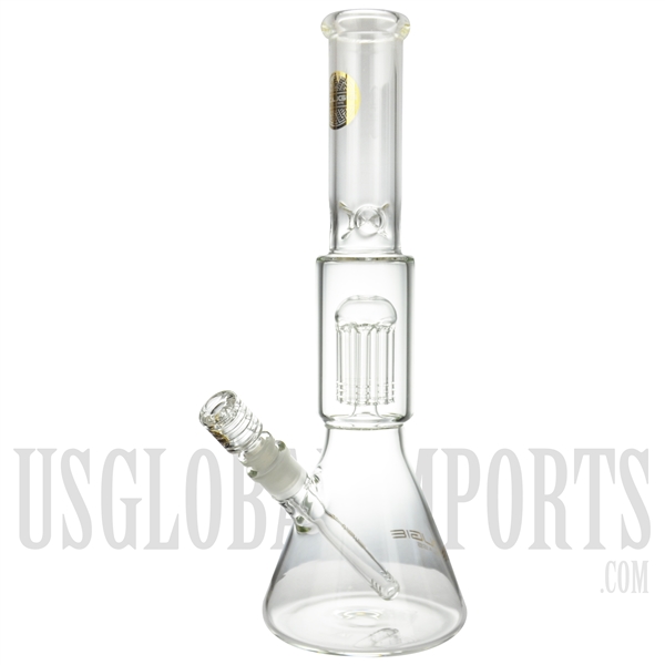 WP-1833 15" Water Pipe + 8 Arm Tree Perc + Ice Catcher + Bougie Glass