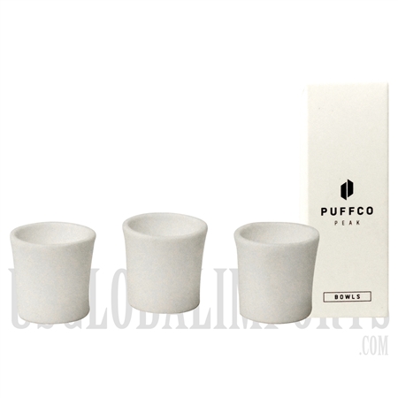 WP-1966B Puffco Peak Ceramic Bowl | 3 Piece