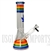 WP-2117 9" aLeaf Water Pipe + Ice Catcher + Rainbow Design