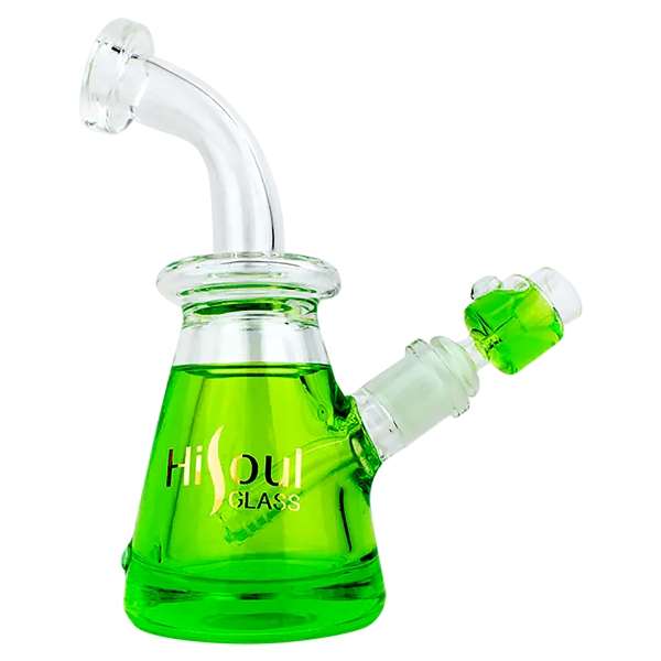WP-2122 8.5" Hi-Soul Glass Glycol Glycerin Beaker Water Pipe | Downstem | Showerhead | Many Color Choices