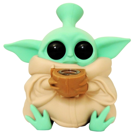 WP-2148 5" Baby Space Alien Silicone Water Pipe