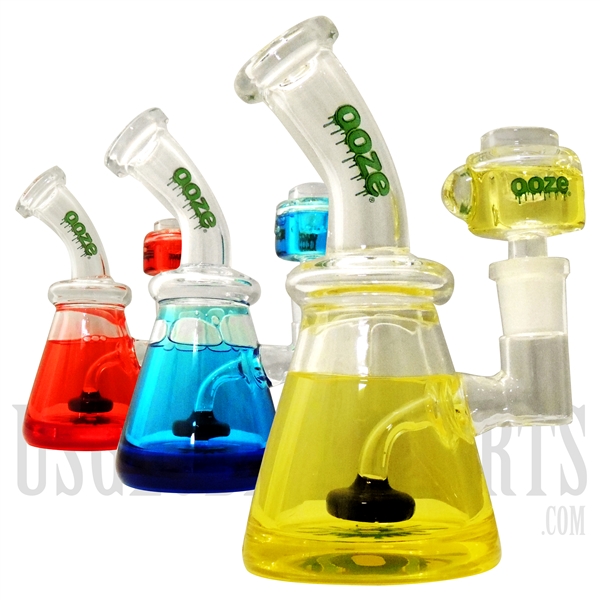 WP-2169 Ooze Glyco | Glycerin Chilled Glass Water Pipe | Dome Perc | Showerhead