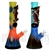 WP-2187 15" Dragon Flame Water Pipe Beaker | Ice Catcher + Downstem | Colors Assorted