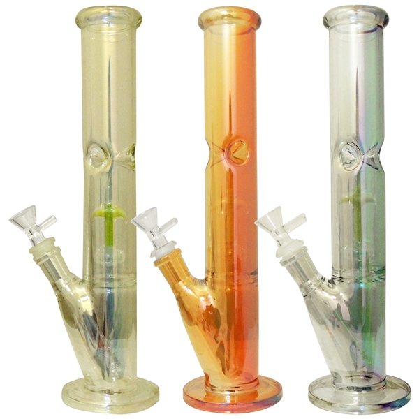 WP-2270 12.5" Glass Water Pipe + Dome Perc + Ice Catcher | Colors Assorted