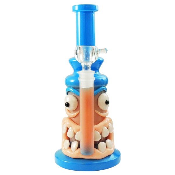WP-2271_S 9" Sonics Water Hand Pipe + Stemless