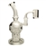 WP-3039 8" Bear Quartz Globe Water Pipe