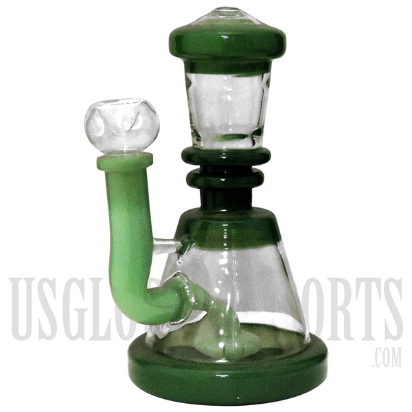 WP-9122 6" Small Beaker Water Pipe + Chamber + Dome Perc + Stemless
