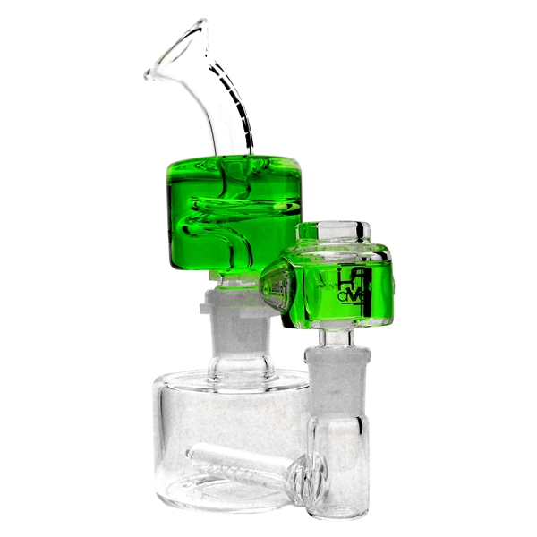 WP-HK404-G 6" Krave Freezable STACK Rig Water Pipe | Green