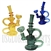 WP-KS16 7" Loop Handle Water Pipe + Stemless | Colors Come Assorted