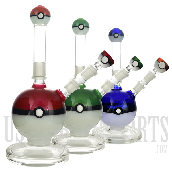 WP-M01 10" Water Pipe + Famous Animated Ball + Pipes + Bowl + Many Choice Colors