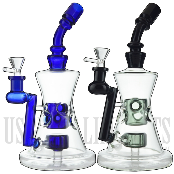 WP-N9137 10" Water Pipe + Stemless + Showerhead + Faberge Egg + Bent Neck + Color