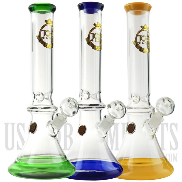 WP-TK105 15" Water Pipe + Curvy Shape Body + Ice Catcher + TOKE GLASS