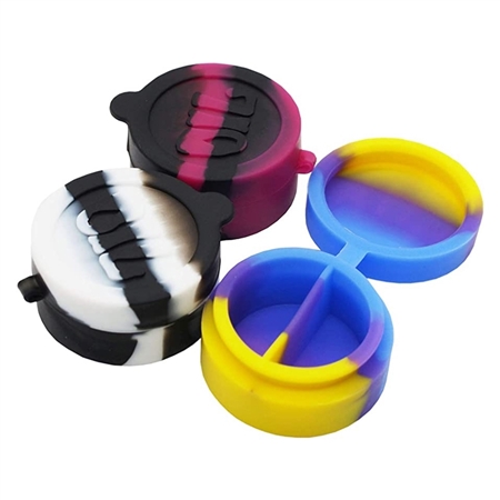 WXC-22 Silicone Wax Container Jar with Character and Color. 18mm x 32mm