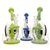 YX-17 10" Water Pipe + Mushroom Dome Perc  + Stemless | Colors Come Assorted