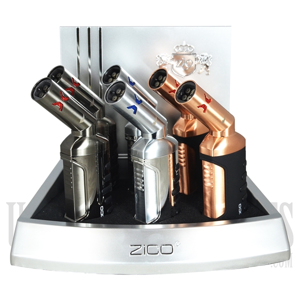 ZD-51 Zico Torch Lighter 4 Flames. Adjustable Tip.