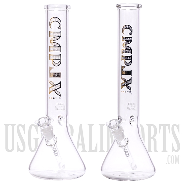 ZW1850X9B 17.5" Water Pipe + Stemless + Ice Catcher + Color + CMPLX