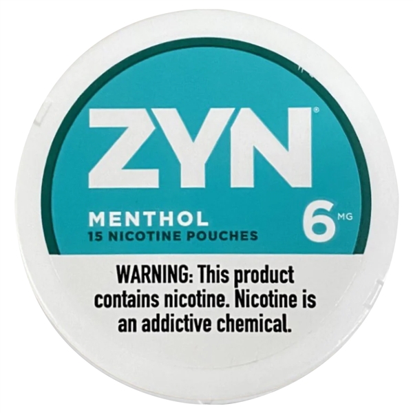 ZYN-101 Zyn Nicotine Pouches | 5ct | 3mg-6mg | Menthol