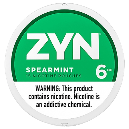 ZYN-103 Zyn Nicotine Pouches | 5ct | 6MG | Spearmint