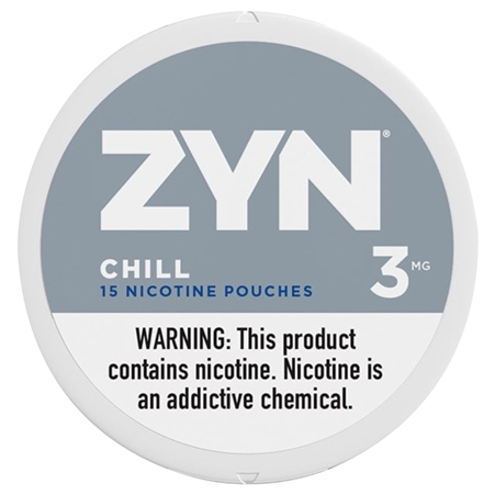 ZYN-104 Zyn Nicotine Pouches | 5ct | 3MG | Chill