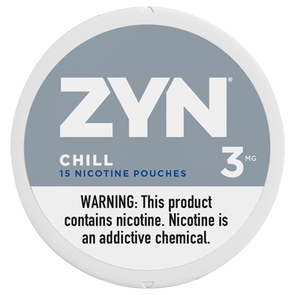 ZYN-104 Zyn Nicotine Pouches | 5ct | 3mg-6mg | Chill