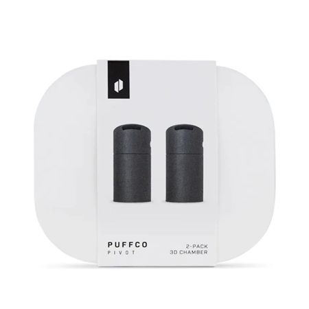 Puffco Pivot 3D Chamber 2-Pack - Enhance Your Vaporization