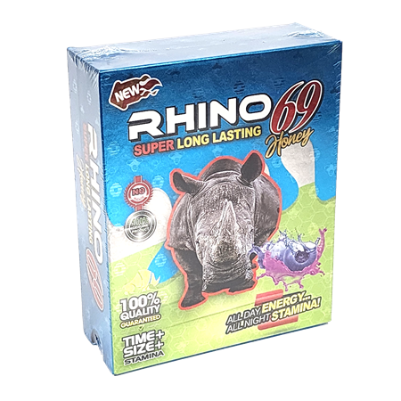 Rhino 69 Honey - Super Long Lasting Energy and Stamina