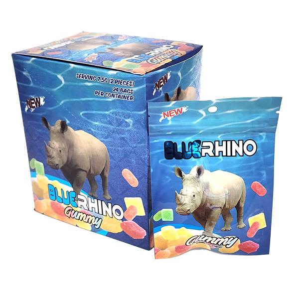 Rhino Gummies - Available in Blue Rhino, Rhino 7, Rhino 8, and Rhino 69