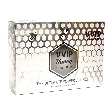 VVIP Honey Platinum - Premium Honey Supplement in Convenient Sachets